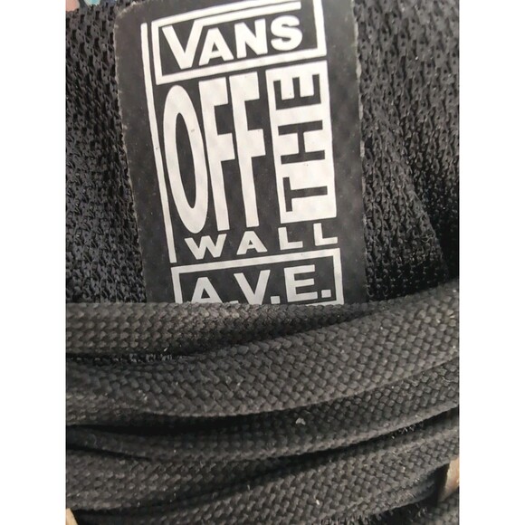 Vans Teal And White Men's Size 7 Women's Size 8.5 A.V.E Off The Wall Skate Shoes - Picture 9 of 9